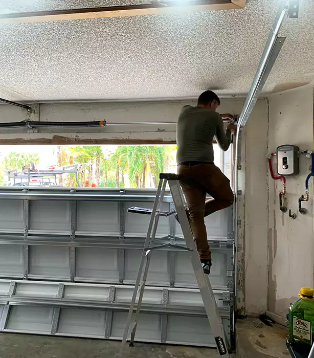 Garage Door Track Replacement in Southwest, FL