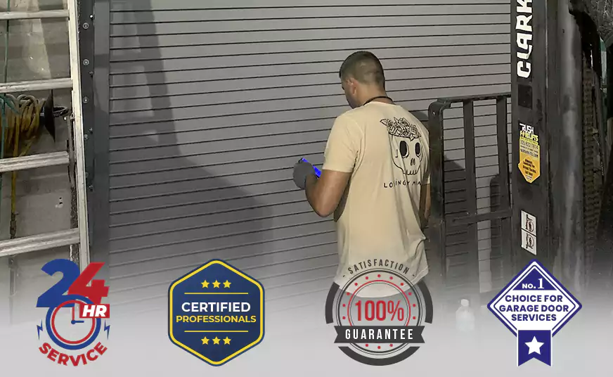 Garage Door Bottom Panel Repair in Southwest, FL