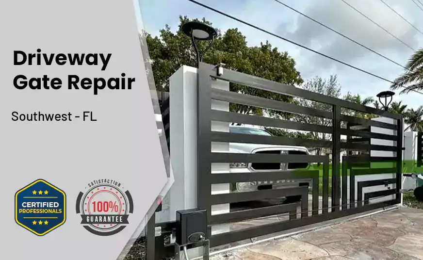 Driveway Gate Repair Southwest - FL