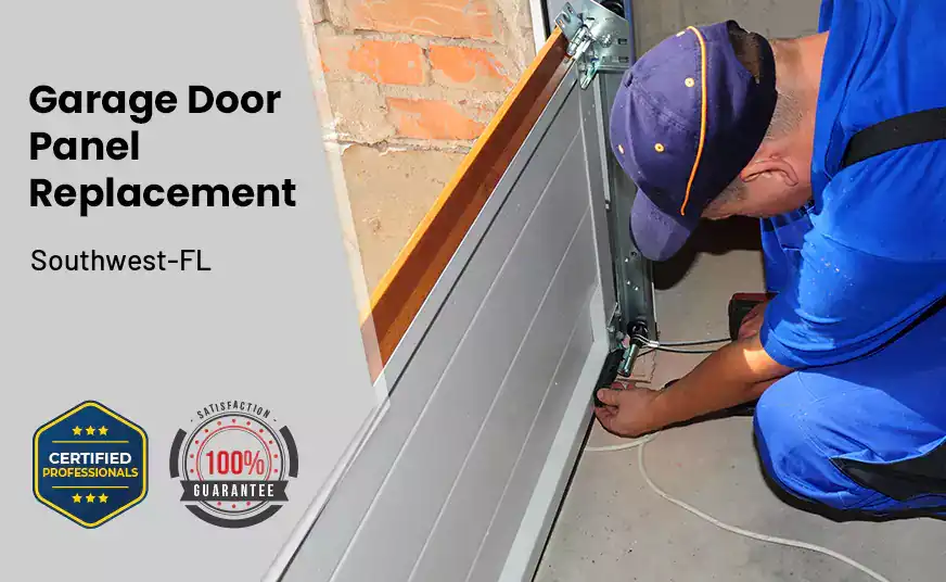 Garage Door Panel Replacement Southwest-FL