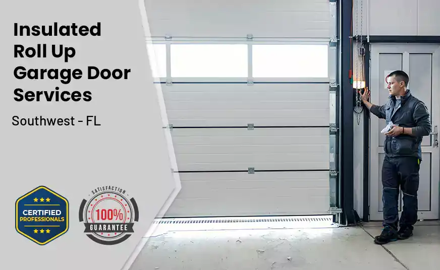 Insulated Roll Up Garage Door Southwest - FL