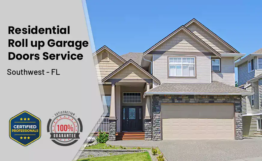 Residential Roll Up Garage Door Southwest - FL 