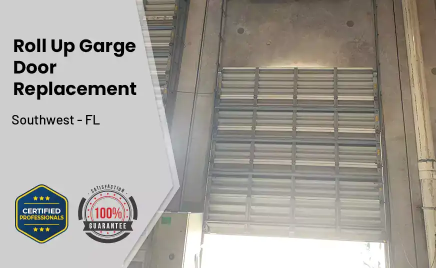 Roll Up Garage Door Replacement Southwest - FL
