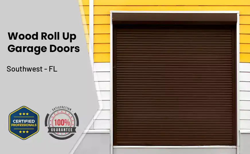 Wood Roll Up Garage Doors Southwest - FL